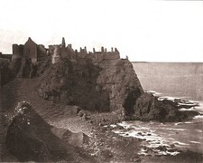 Dunluce Castle County Antrim Northern Ireland 1894 Ruined medieval- Old Photo picture
