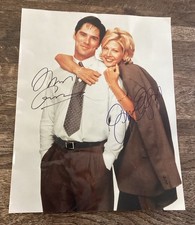 Hand Signed JENNA ELFMAN & THOMAS GIBSON DHARMA & GREG 8x10” Photo Autograph picture