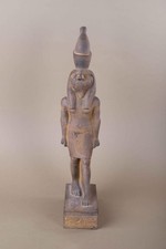 Ancient Egyptian Horus Statue Agate Stone Pharaonic Figurine picture