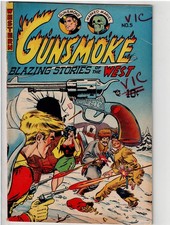 GUNSMOKE #5 (1949) RARE HIGHER GRADE GOLDEN AGE picture