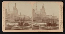 Montreal Quebec Canada Bonsecours Church Riverfront 1900s Stereograph picture