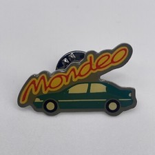 Vintage Blue Ford Mondeo Car Automotive Lapel Hat Pin picture