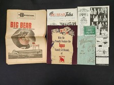 1960s vintage BIG BEAR STORES COMPANY grocery columbus oh LOT PAPER ADS PROMOS picture