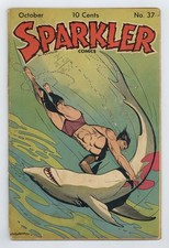 Sparkler Comics #37 GD+ 2.5 1944 picture