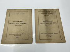 Secondary Industrial School 1912 Graduation Excerises Columbus, GA picture