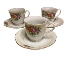 Vintage Adline China Demitasse Tea Cup and Saucer Made in Occupied Japan 3 picture