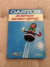 Vintage 1980 Gaston Lagaffe Tome 7 Un Gaffeur Sachant Gaffer Franquin Dupuis BD picture