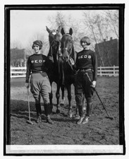 Vintage Black and White Photo Women and Horse 8x10  Old Photo Reprint A-3 picture