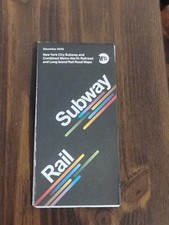 New York City NYC MTA Subway Railroad Map December 2025 Edition picture