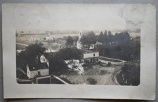 Birds Eye Town View Brunswick Ohio Vintage c1910 OH RPPC Real Photo Postcard picture
