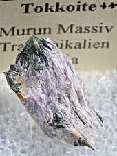VERY RARE TOKKOITE 1 X 1 X 2 CM, MURUN MASSIV, TRANSBAIKALIAN, RUSSIA #71 picture