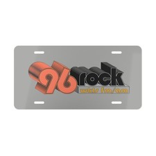 96 ROCK FM WKLS Classic Rock Radio Front Vanity License Show Plate picture