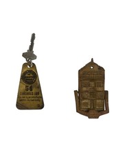 Vintage Brass Motel Key Fob Congress Inn South Carolina & Mol’s Coffee House Exe picture