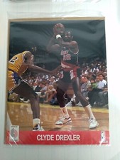 1990 Clyde Drexler Portland Trail Blazers Basketball 8x10