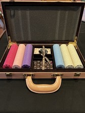 RARE VINTAGE Juicy Couture Poker Set Never Been Used Limited Edition Collectible picture
