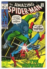 Amazing Spider-Man 93 1971 Marvel Comics VG- 3.5 Prowler Gwen Stacy Arthur Stacy picture