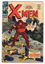 X-Men 32 1967 Marvel Comics VG 4.0 3rd App Juggernaut Marvel Girl Cyclops Beast picture