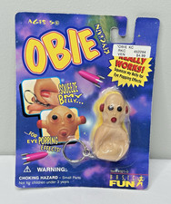 Vintage Basic Fun OBIE Keychain NEW REALLY WORKS 1995 New Sealed picture