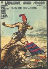 1939 ITALY EAST AFRICA FASCISM PROPAGANDA 7th ARAB-SOMALI BATTALION. picture