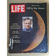 Vintage LIFE Magazine July 4 1969 Apollo 11 Moon Landing Neil Armstrong Special picture