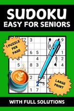 Easy Sudoku For Seniors Large Print Easy Sudoku Puzzles with Solutions for picture