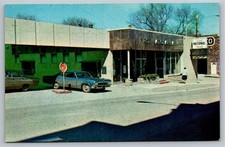 1963 Bethany Missouri First National Bank Lusterchrome Vintage Postcard picture