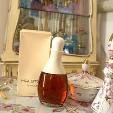 Vintage 1980s Halston Classic Cologne 4 Oz Splash Bottle -- Batch 3F1 (1983) picture