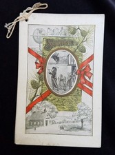 1912 Graduation Souvenir OHIO School Teacher Pupil School Board Names Listed picture