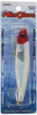 MirrOLure 26MR 11 MirrOmullet XL 3 5in 1 2oz Red Hd White Silver Mirrolure picture