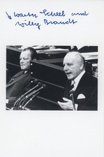 Willy Brandt - Signed Photograph picture