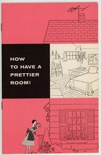 1950s How To Have A Prettier Room Johnson Wax Housewife Homemaker Decorating picture