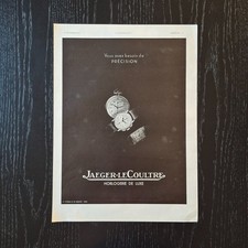 1937 #2 Jaeger LeCoultre - Original AD Advertising 28x38 Advertising Vintage picture
