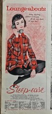 1959 Womens Paris Sleepease Lounge Abouts Pajamas Vintage Fashion Ad picture