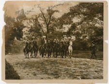 1926 Cossacks Horsemen Central Park NYC Madison Square Garden Underwood Press picture