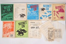 Vintage Secret CB Radio Manuals Lot Vols 1 3 8 9 12 19 Selman Repair Schematics picture