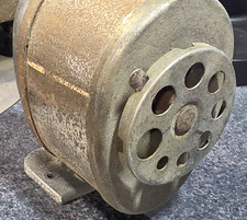 Vintage Boston Standard 8-Hole Hand Crank Pencil Sharpener Wall Desk Mount picture
