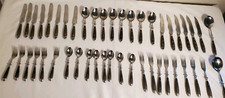 Supreme Cutlery, Brown Composition Handles, Stainless Japan 46 Pieces (V2) picture