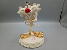 Lenox Tweety Bird Masquerade w/Sylvester Mask Loony Tunes Figurine. picture