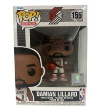 DAMIAN LILLARD Portland Trailblazers Funko POP #155 Collectible Vinyl Figure NEW picture