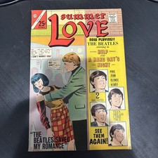 Beatles Cover Charlton Summer Love #47 1966 Beauty 7.0-8.0 VF OW pages picture