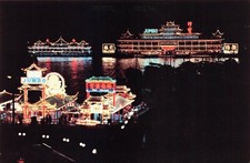 Jumbo Restaurant Sank 2022 Aberdeen Harbour Hong Kong Vtg 6X4 Postcard CP433 picture