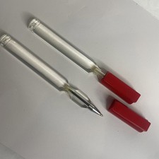 VTG Itoya Magnifying Ballpoint Pens Pair Flat No Roll picture