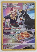 Pokémon TCG Mightyena TG09/TG30 Brilliant Stars TG Full Art Holo Ultra Rare-NM picture