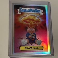 2013 Garbage Pail Kids Chrome Refractor ADAM BOMB 8a NM-MT picture