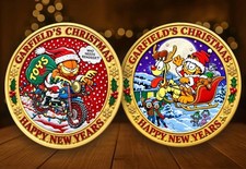 Garfield’s Christmas & Happy New Year Commemorative Coin picture