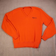 Syracuse University Artex Sweater Men Large USA vintage picture