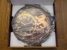Drew Estate LIGA PRIVADA T52 Wall Clock New In Box Cigar Bar Mancave Collectible picture
