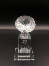 Hand Cut Allah Islamic Crystal religious Gift With Box picture