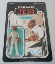 RECARDED 1982 Admiral Ackbar Star Wars ROTJ 100% Complete Vintage Figure Lot picture