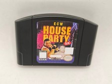 ECW House Party Mixtape SK Games Cartridge For Nintendo 64 Console Fast Shipping picture